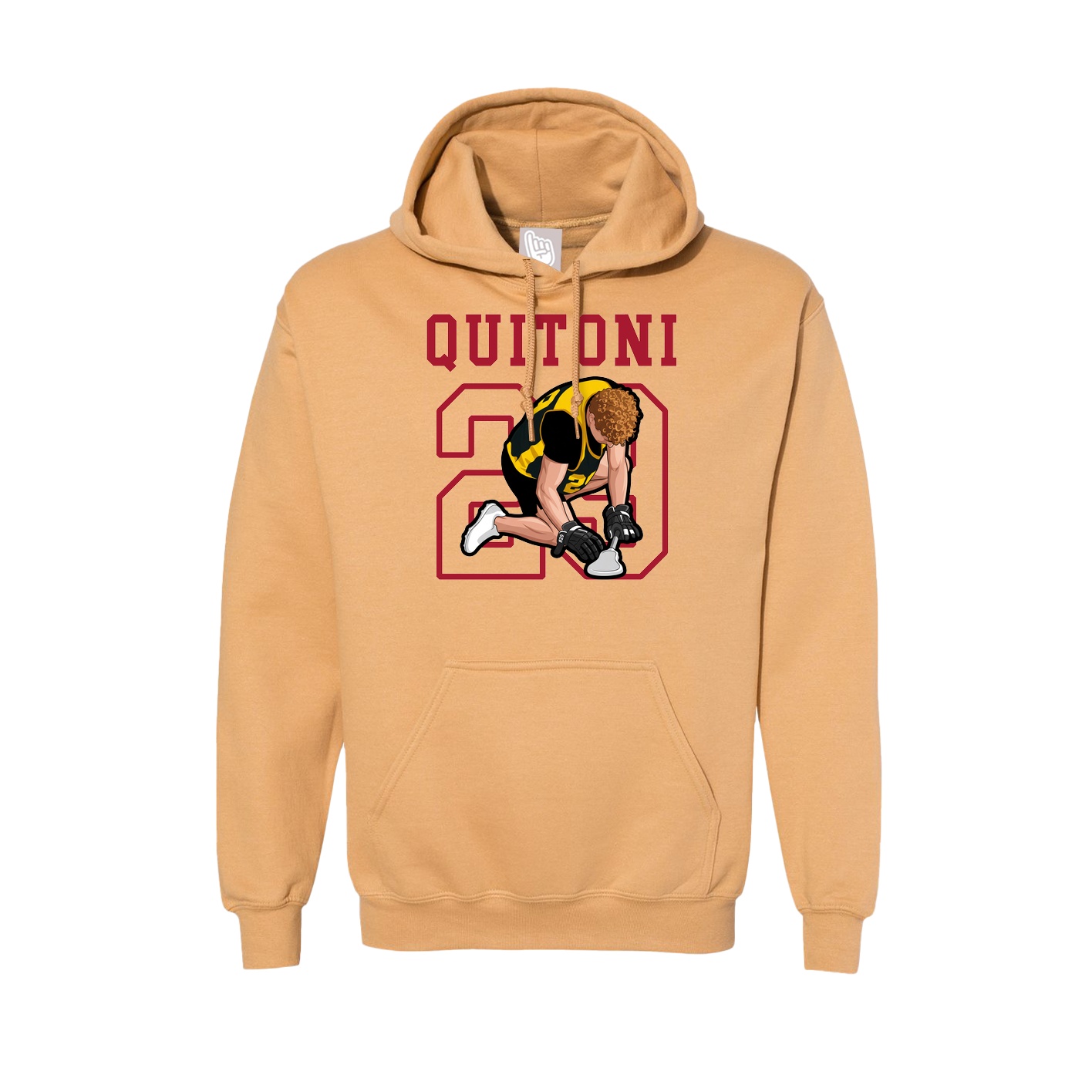 Hoodie — Shirsey in Vegas Gold