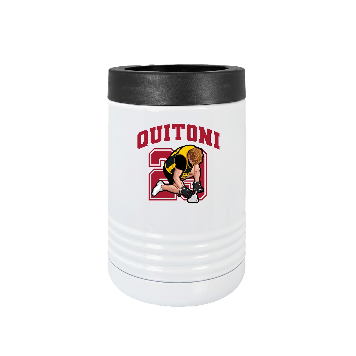 Beverage Holder — Number in White