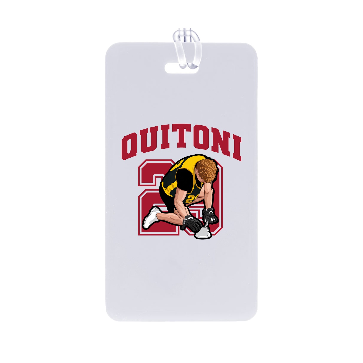 Bag Tag — Number in Classic