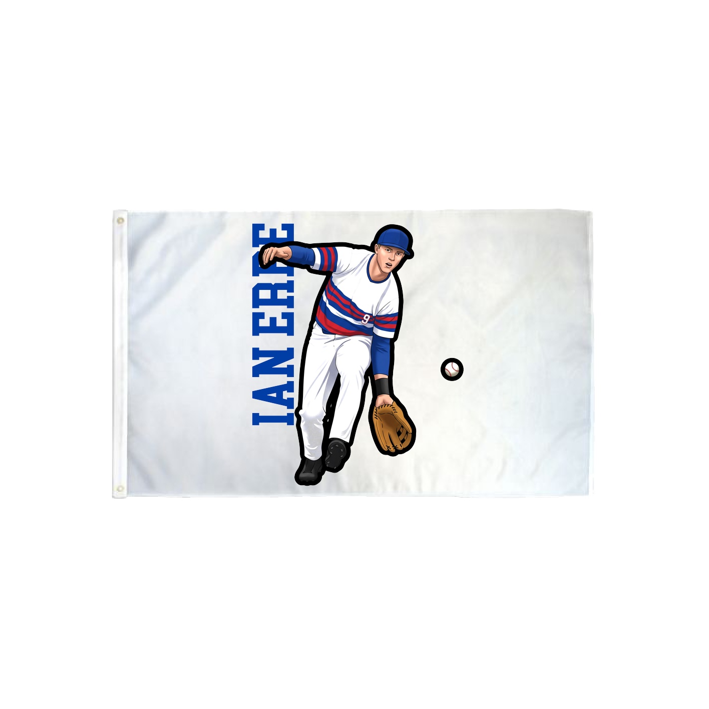 3x5 Flag — Name Vertical in Classic