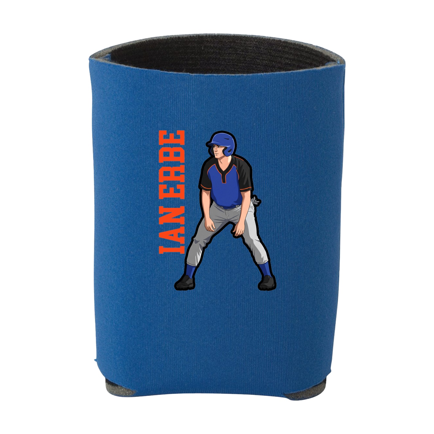 Can Holder — Name Vertical in Royal