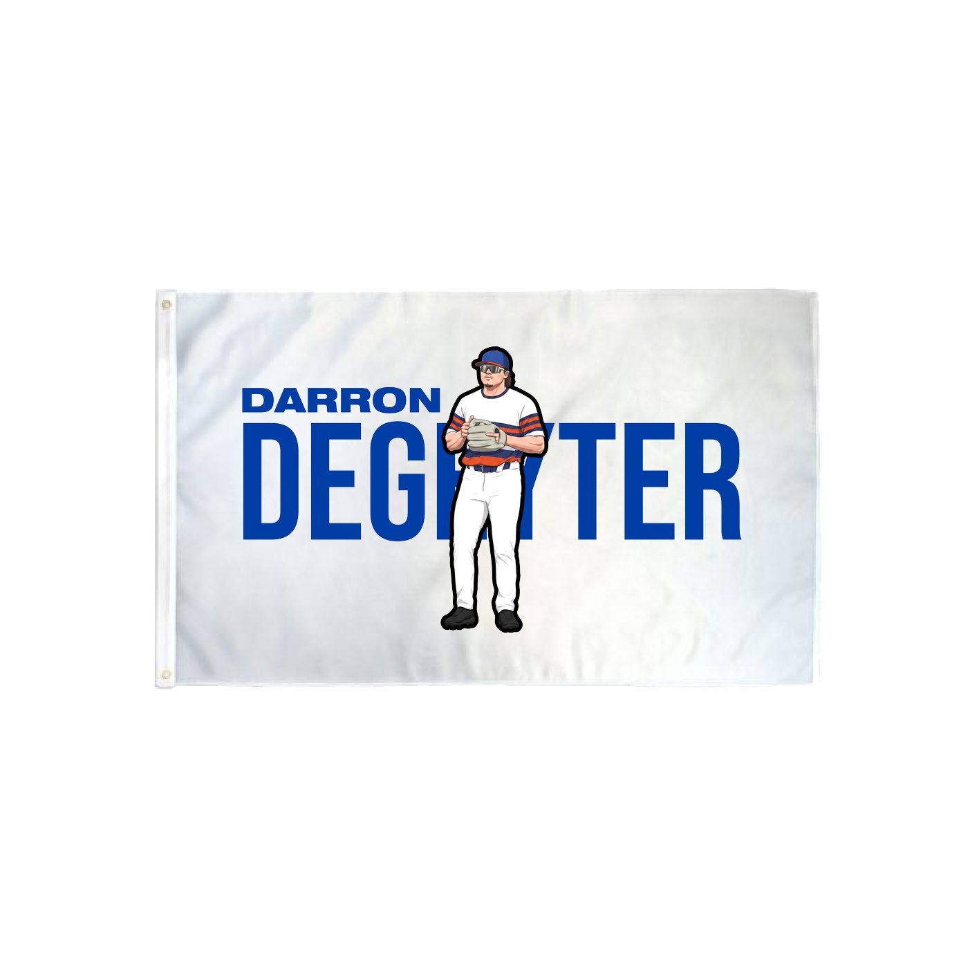 3x5 Flag — Player Name in Classic