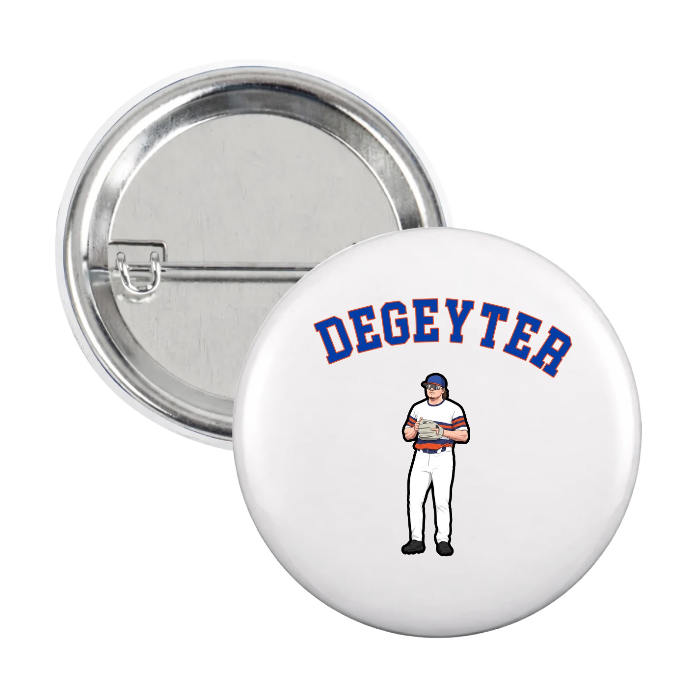 Game Day Button — Shirsey Arch in White