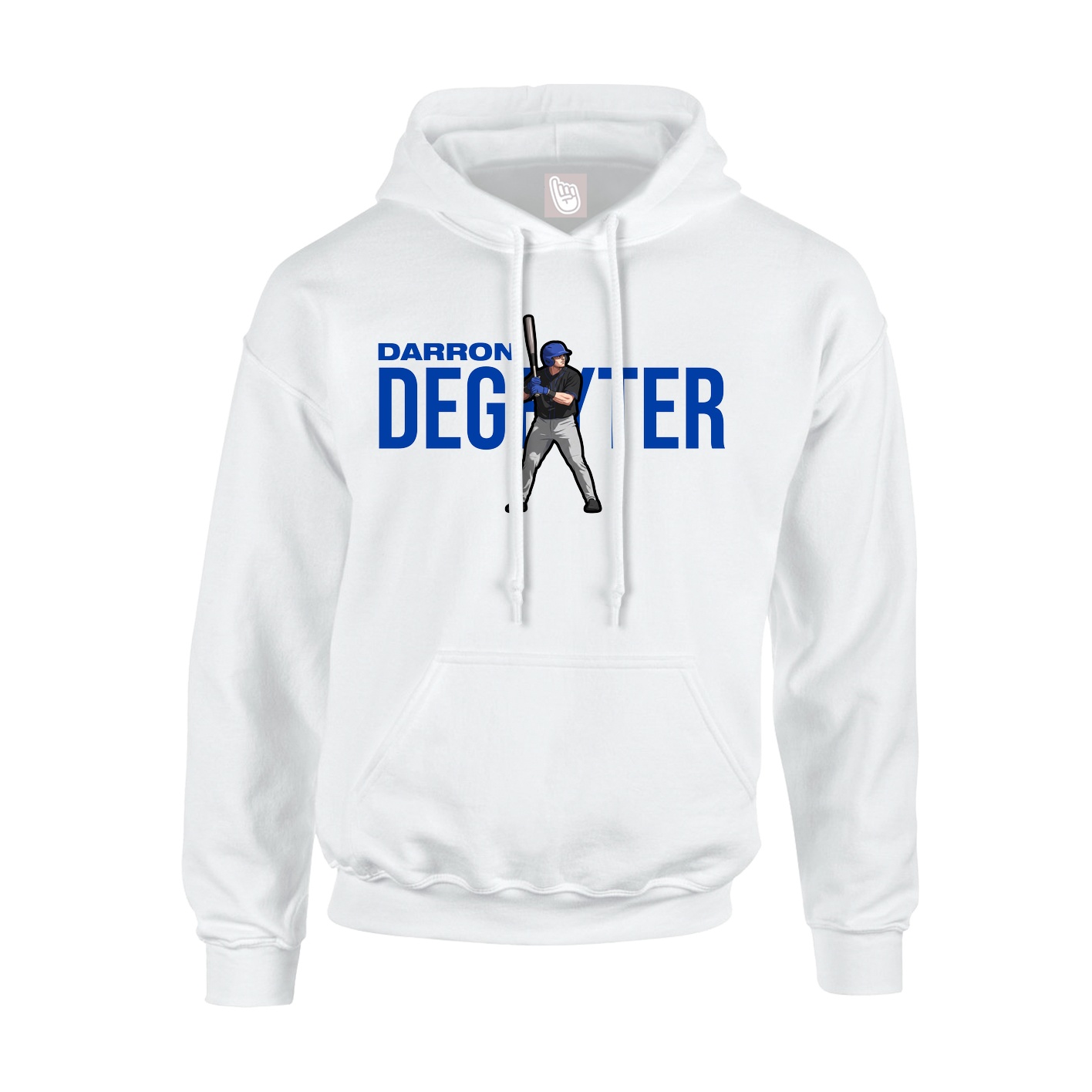 Hoodie — Player Name in White