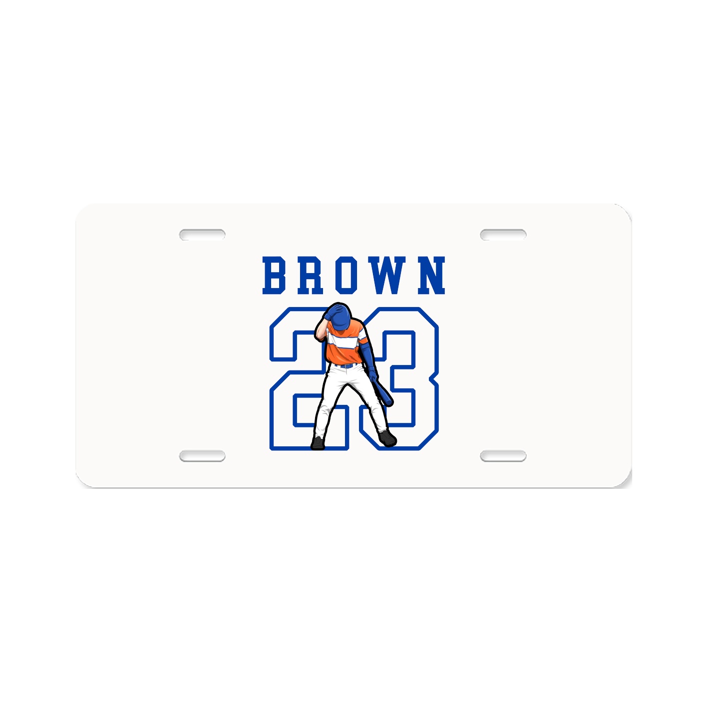 License Plate — Shirsey in Classic