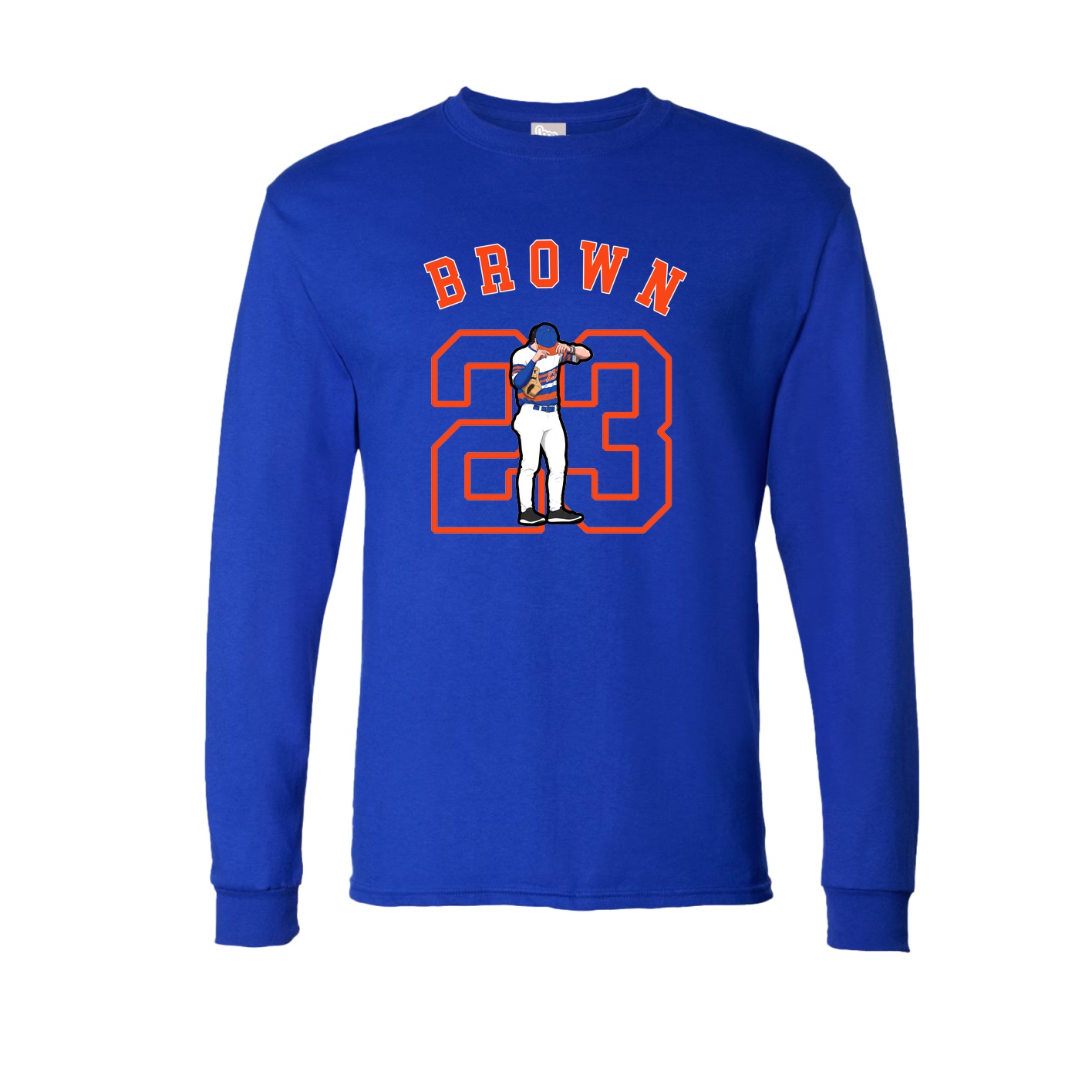 Long Sleeve Tee — Shirsey Arch in Royal