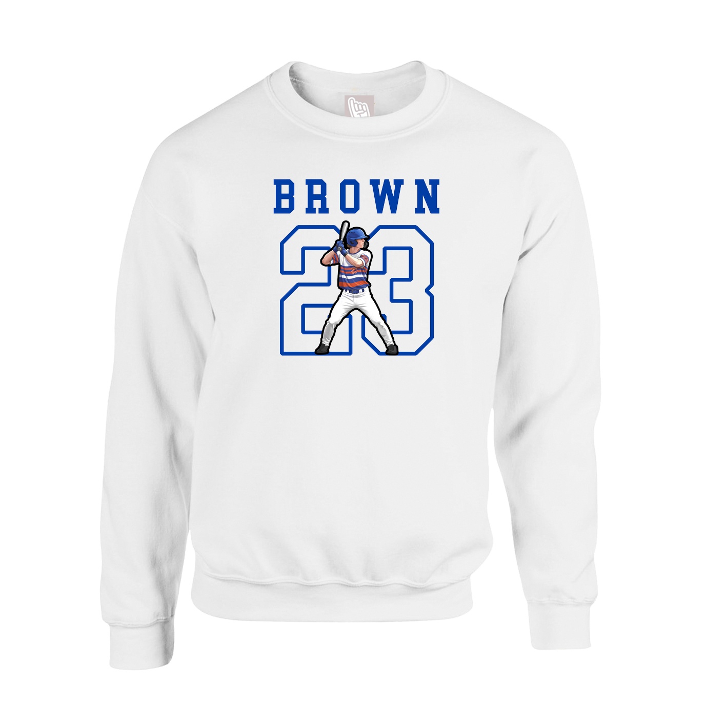 Fleece Crew — Shirsey in White