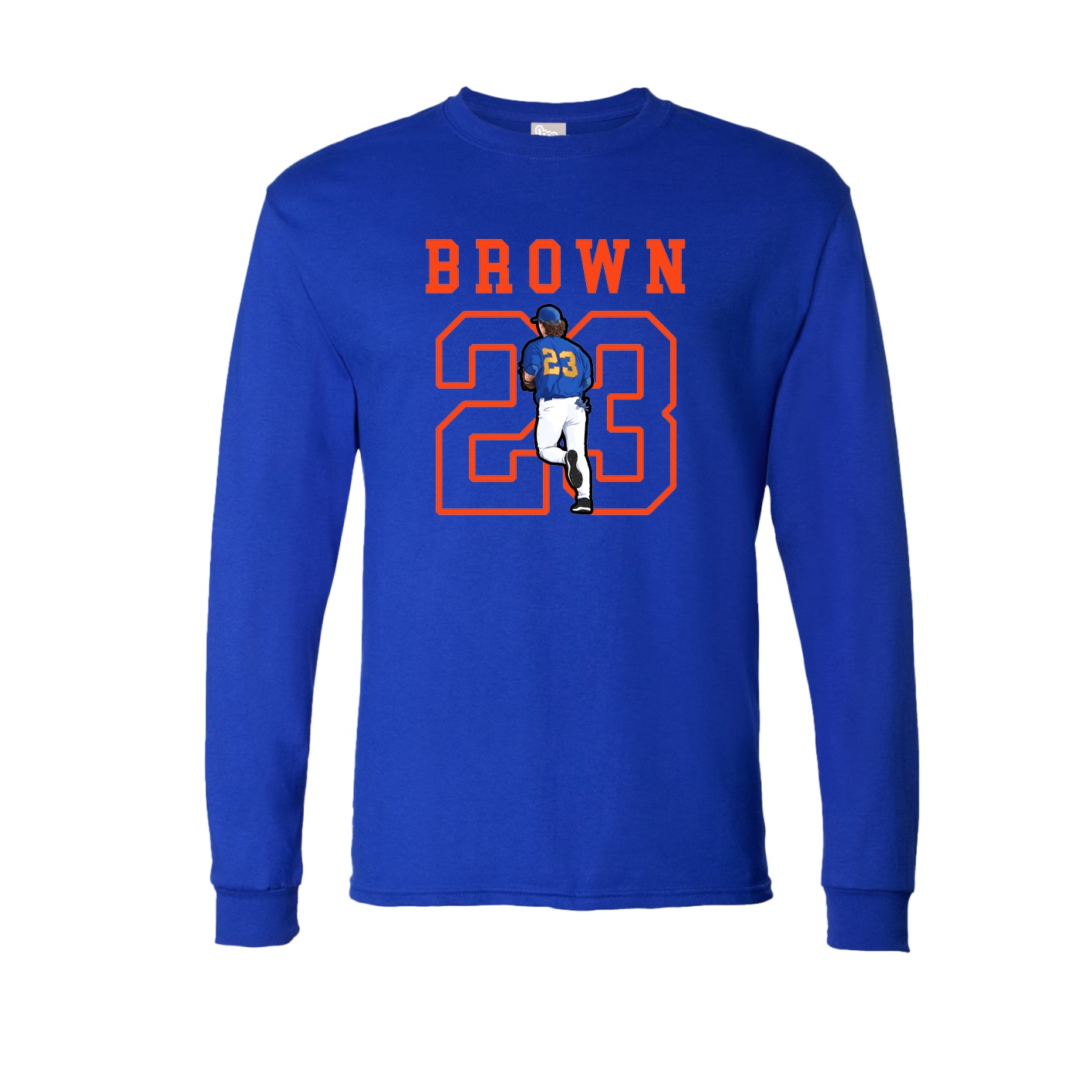 Long Sleeve Tee — Shirsey in Royal