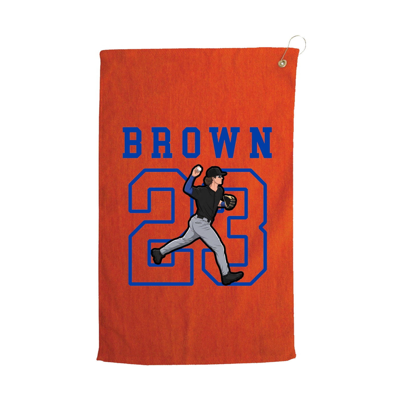 Golf Towel — Shirsey in Orange
