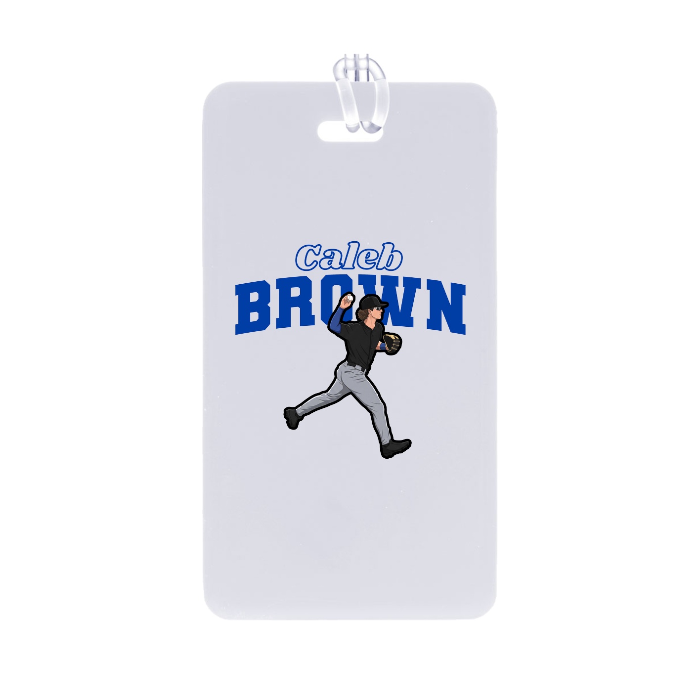 Bag Tag — Name Arch in Classic