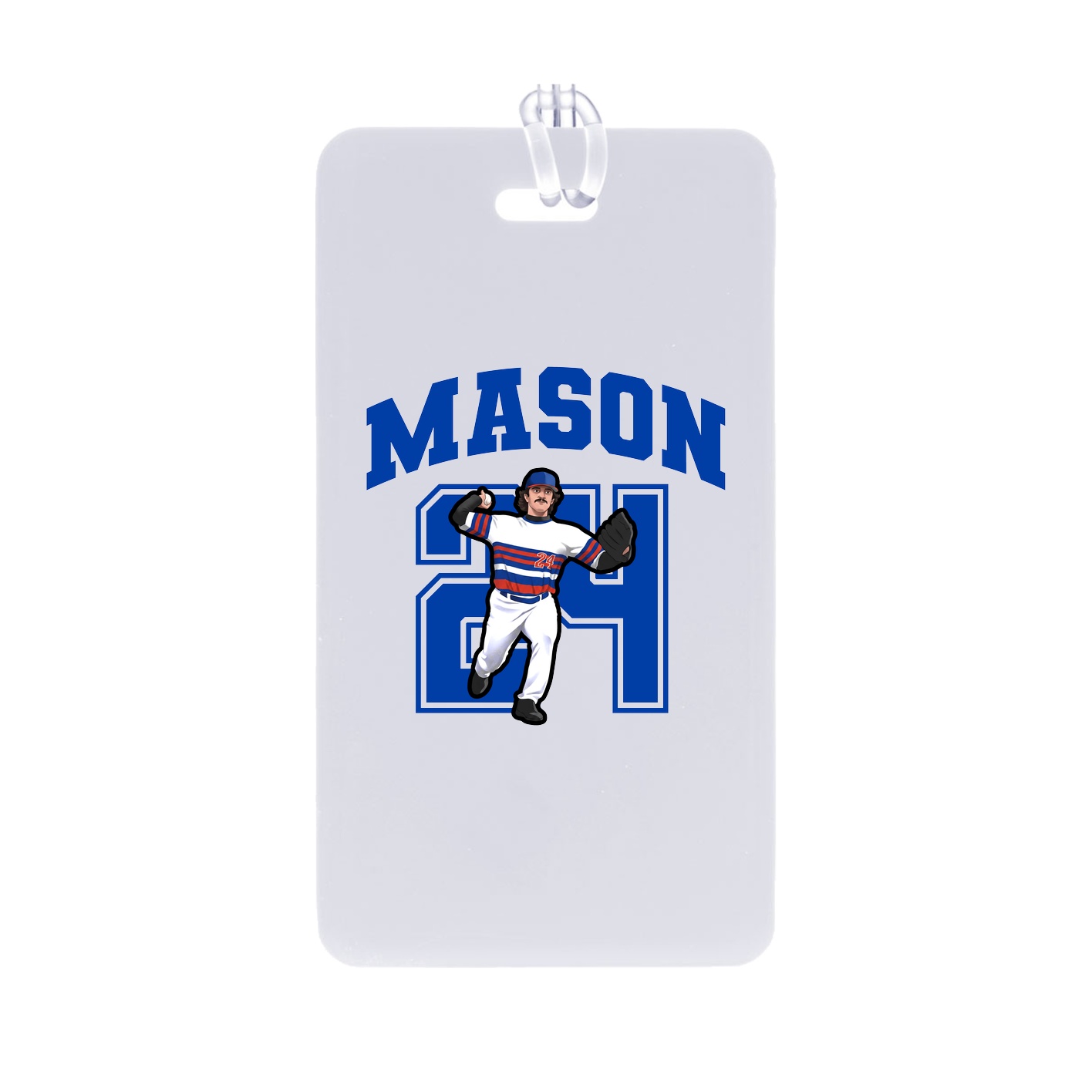 Bag Tag — Number in Classic