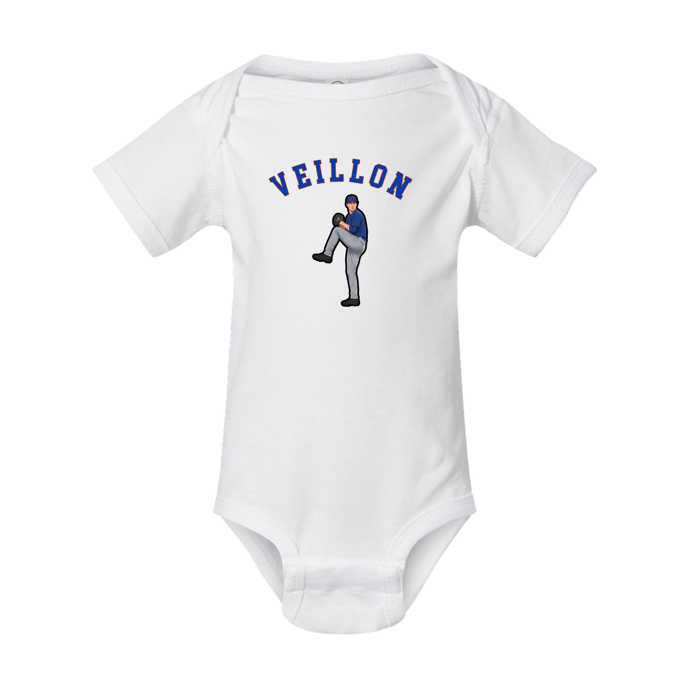 Baby Onesie — Shirsey Arch in White