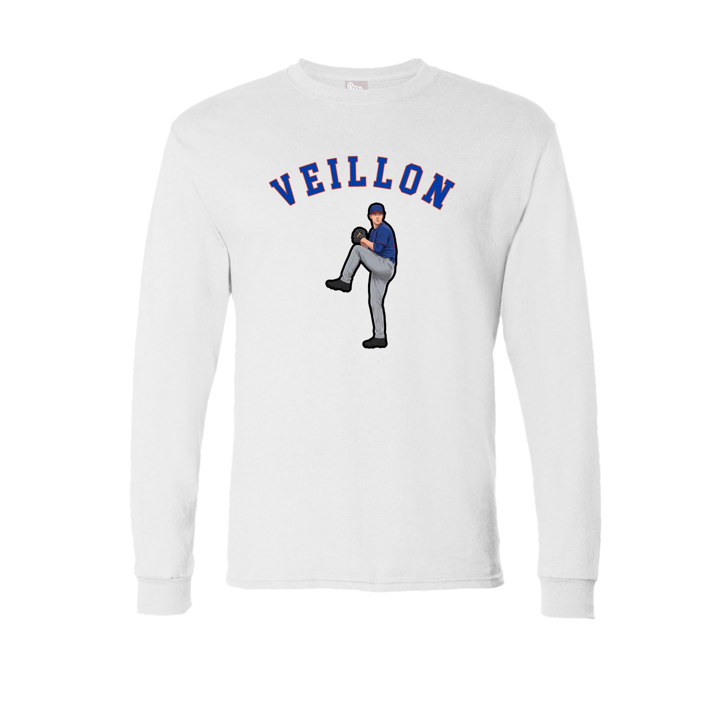 Long Sleeve Tee — Shirsey Arch in White