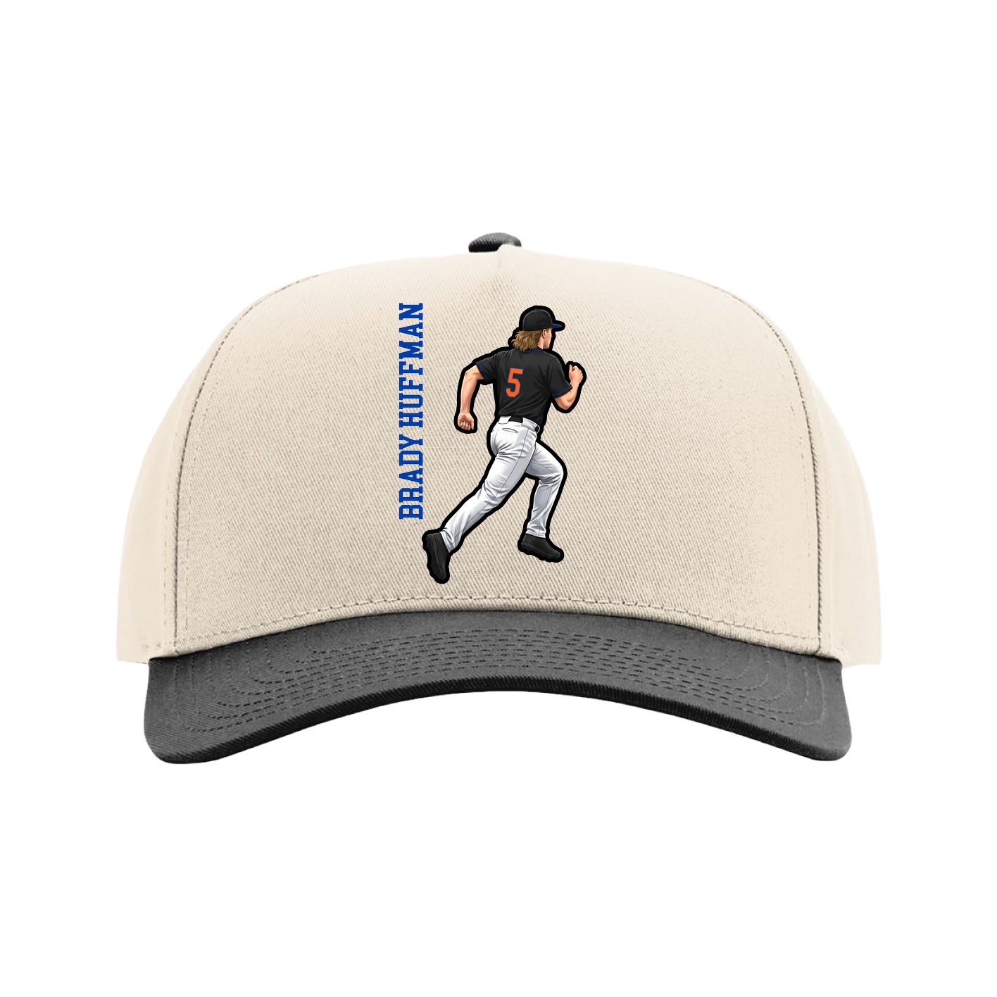 Full Fabric Five-Panel Champ Cap