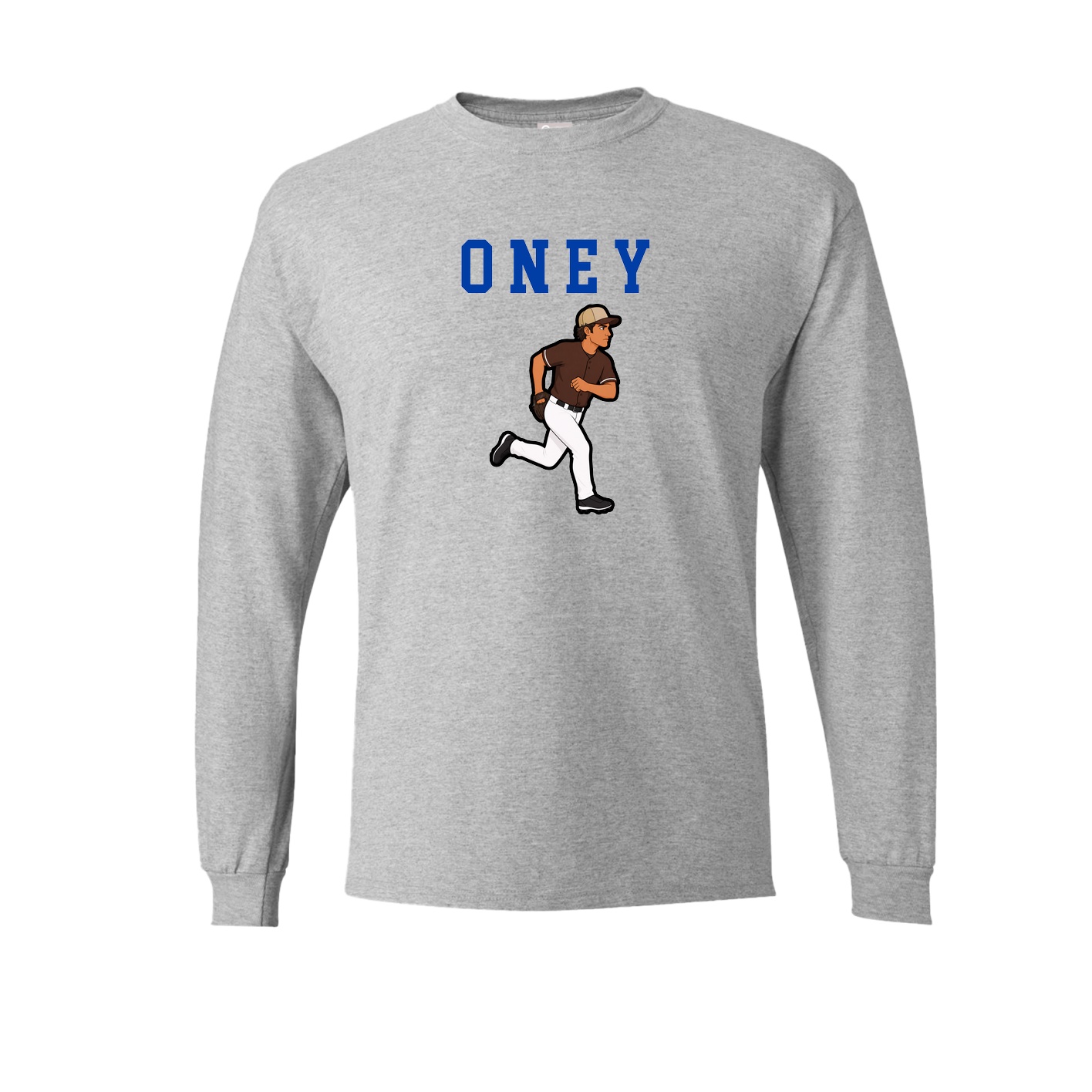 Long Sleeve Tee — Shirsey in Grey
