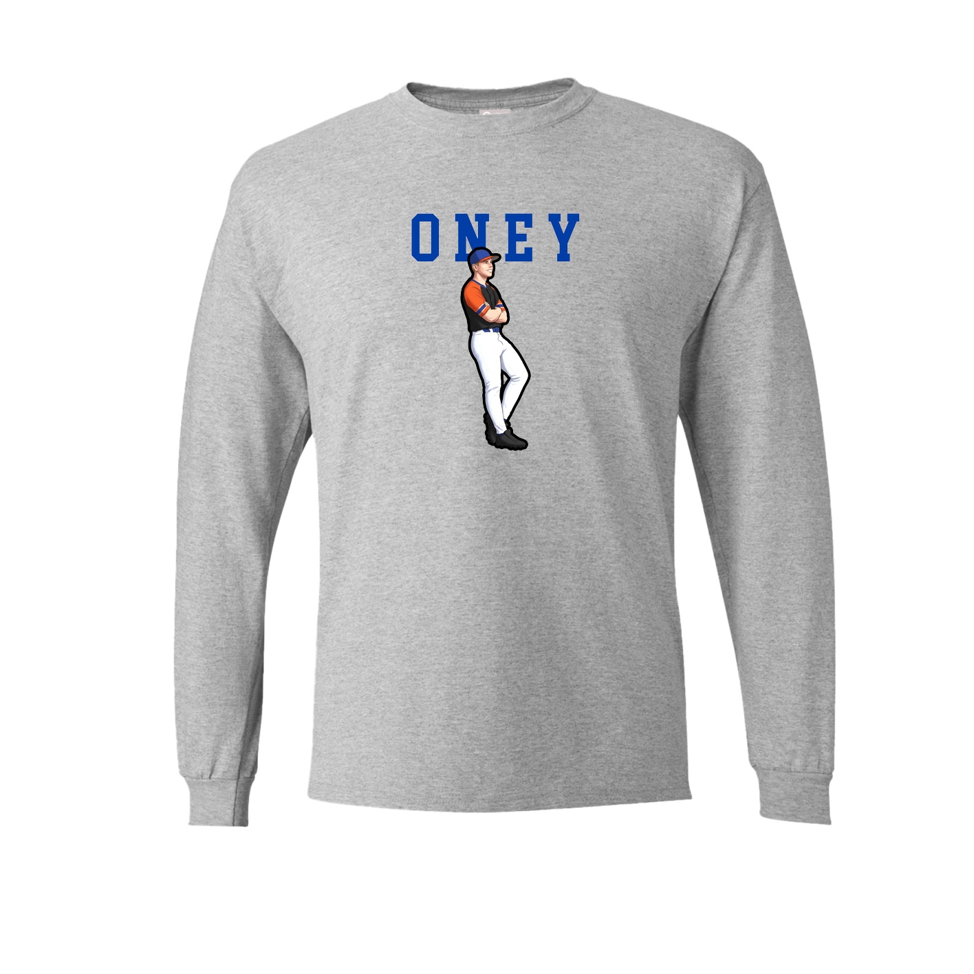 Long Sleeve Tee — Shirsey in Grey