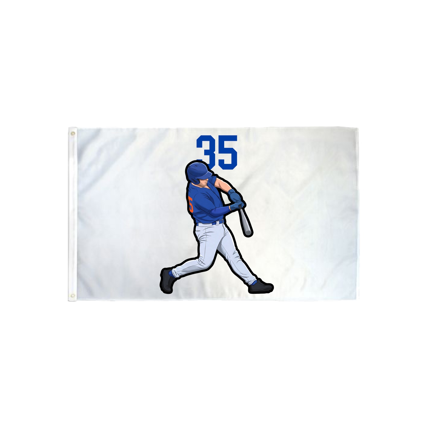 3x5 Flag — Number Top in Classic