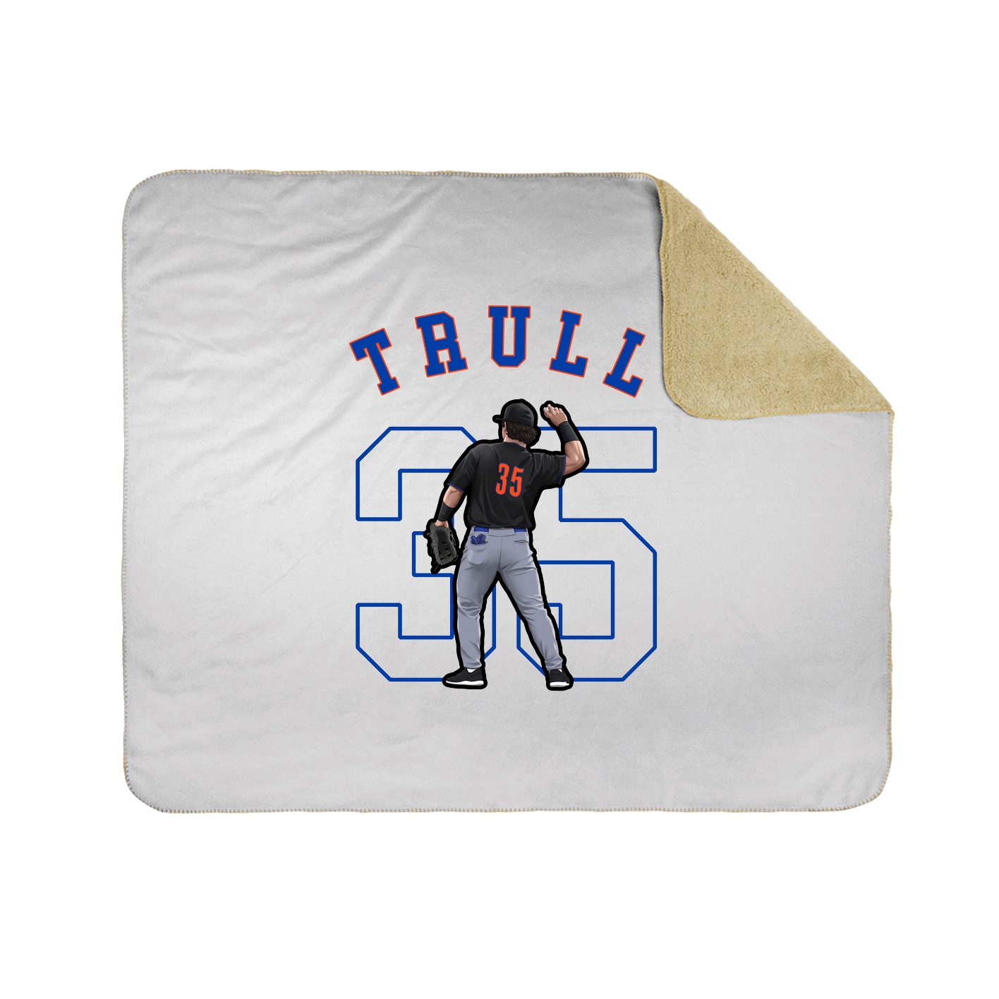 Throw Blanket — Shirsey Arch in White