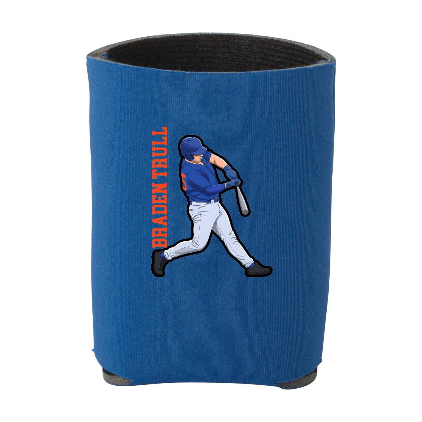 Can Holder — Name Vertical in Royal