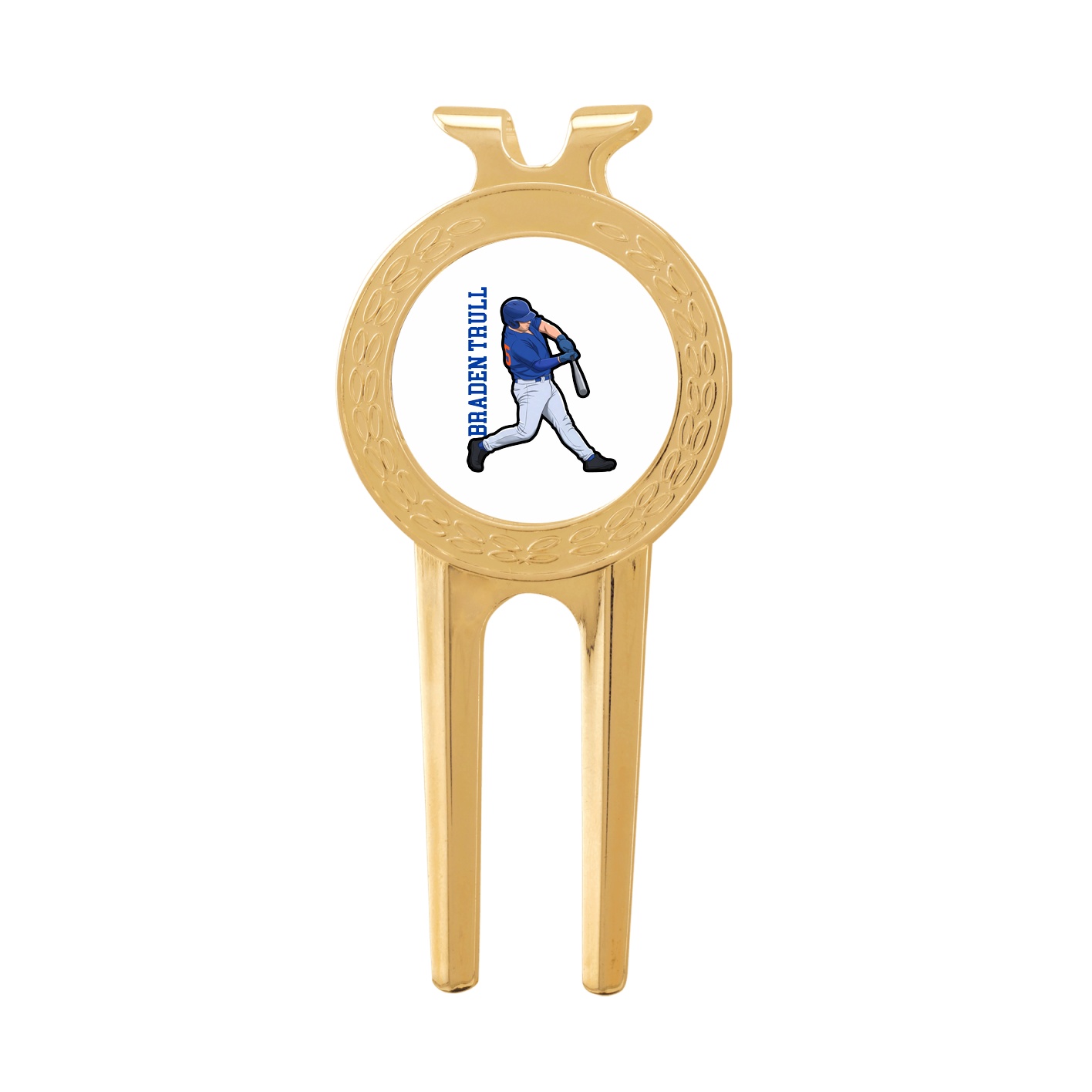 Divot Tool with Ball Marker — Name Vertical in Classic
