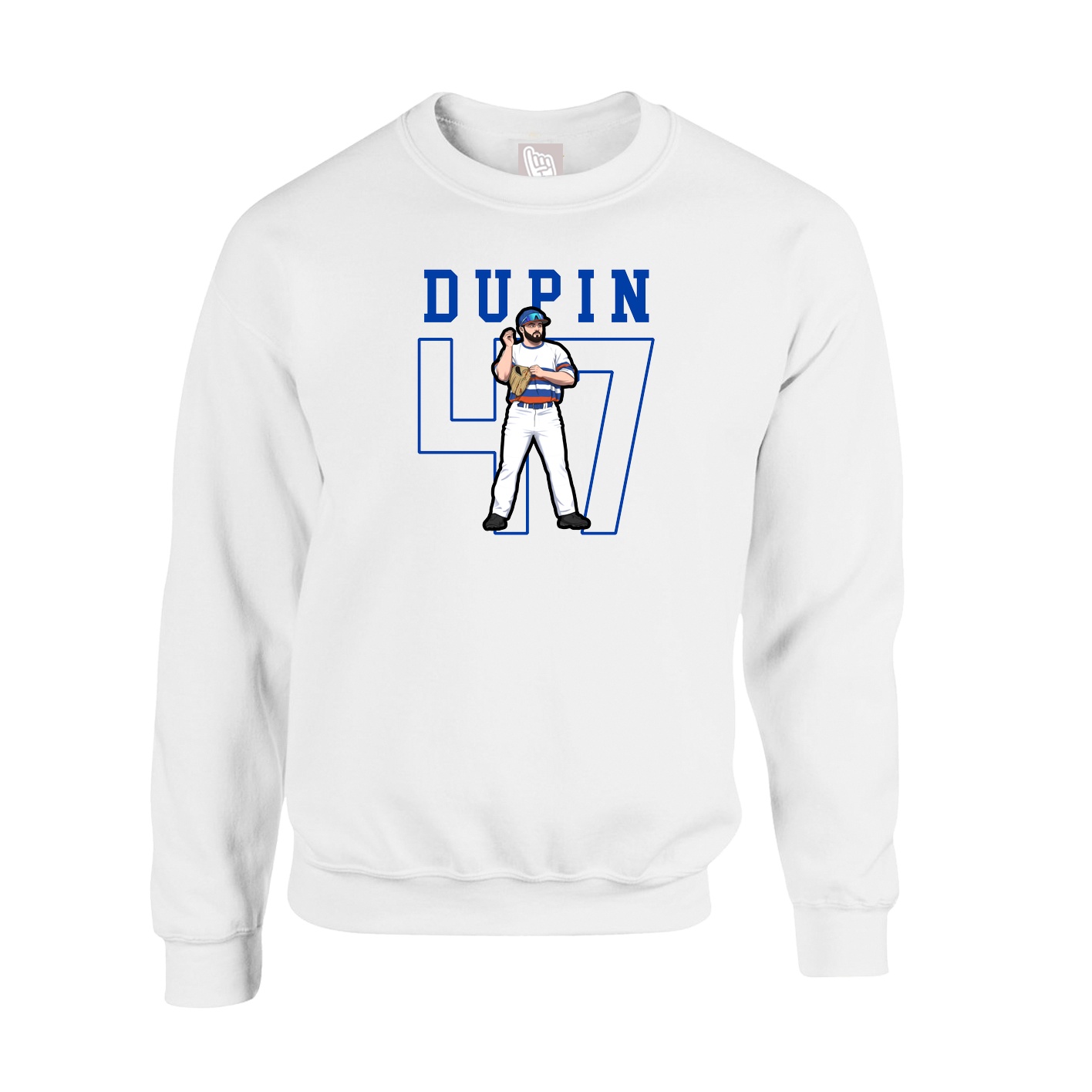 Fleece Crew — Shirsey in White