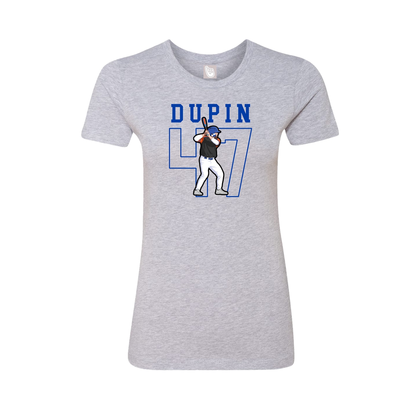 Fitted Women's Tee — Shirsey in Grey
