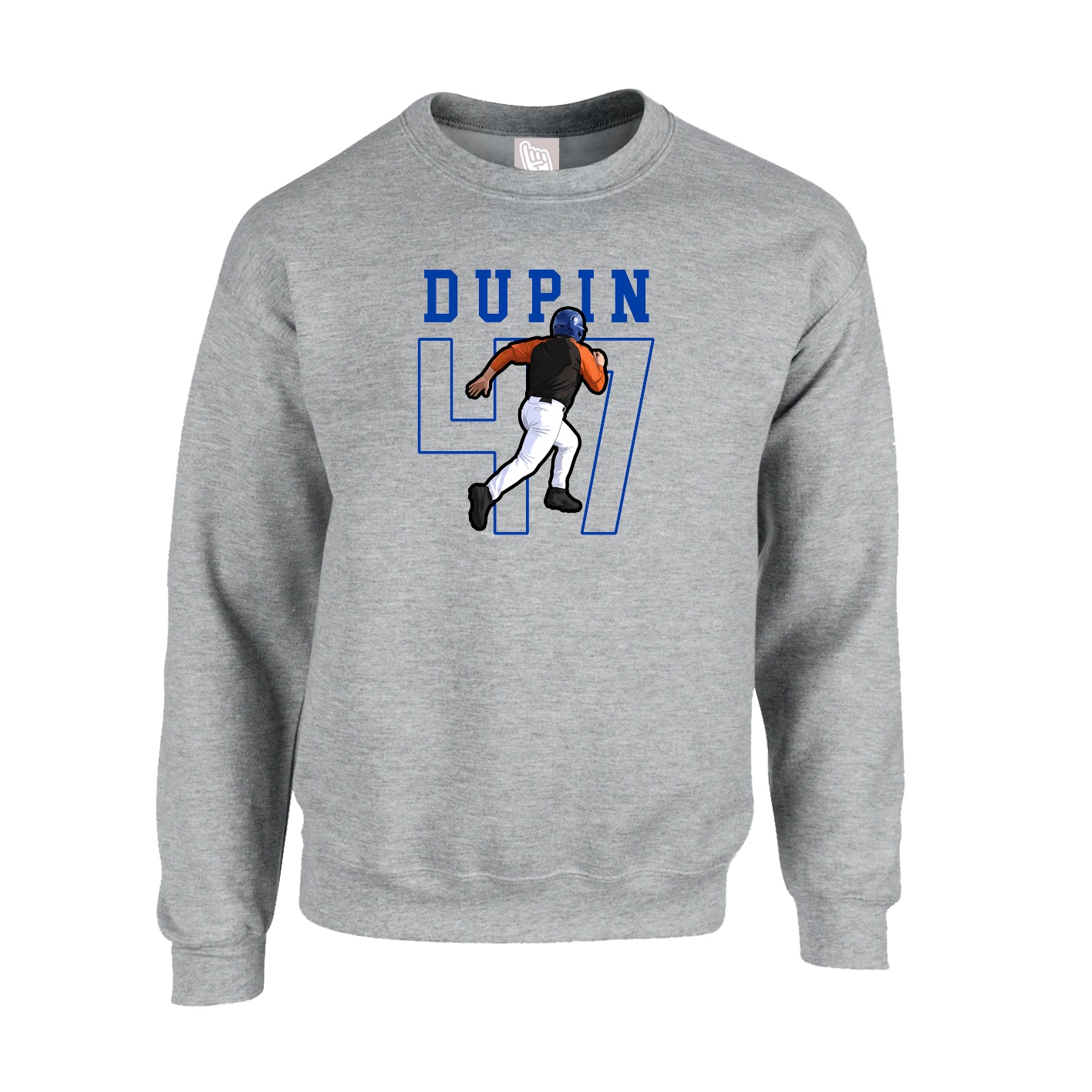 Fleece Crew — Shirsey in Grey
