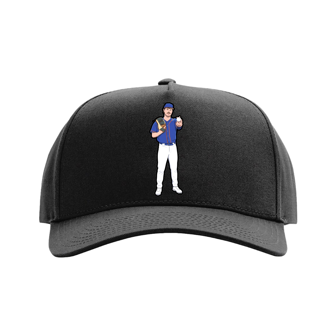 Full Fabric Five-Panel Champ Cap
