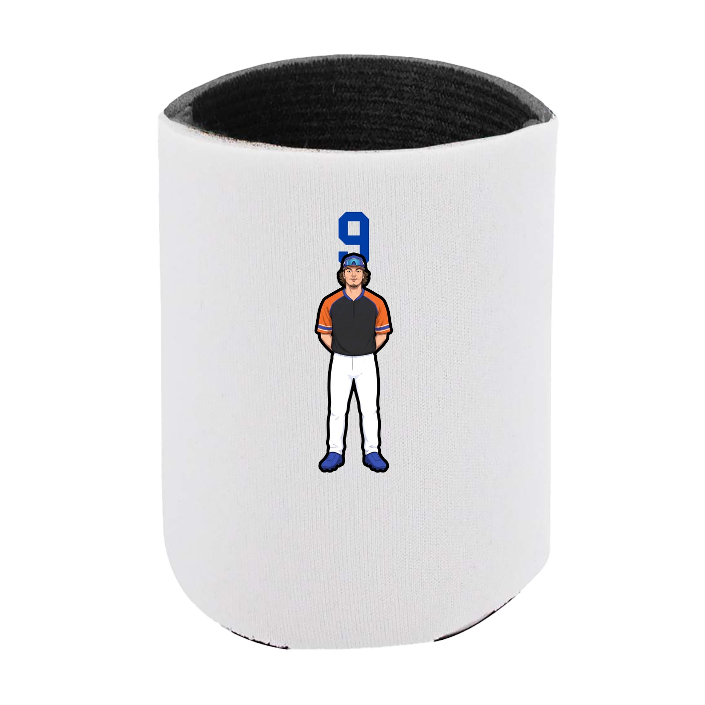 Can Holder — Number Top in White