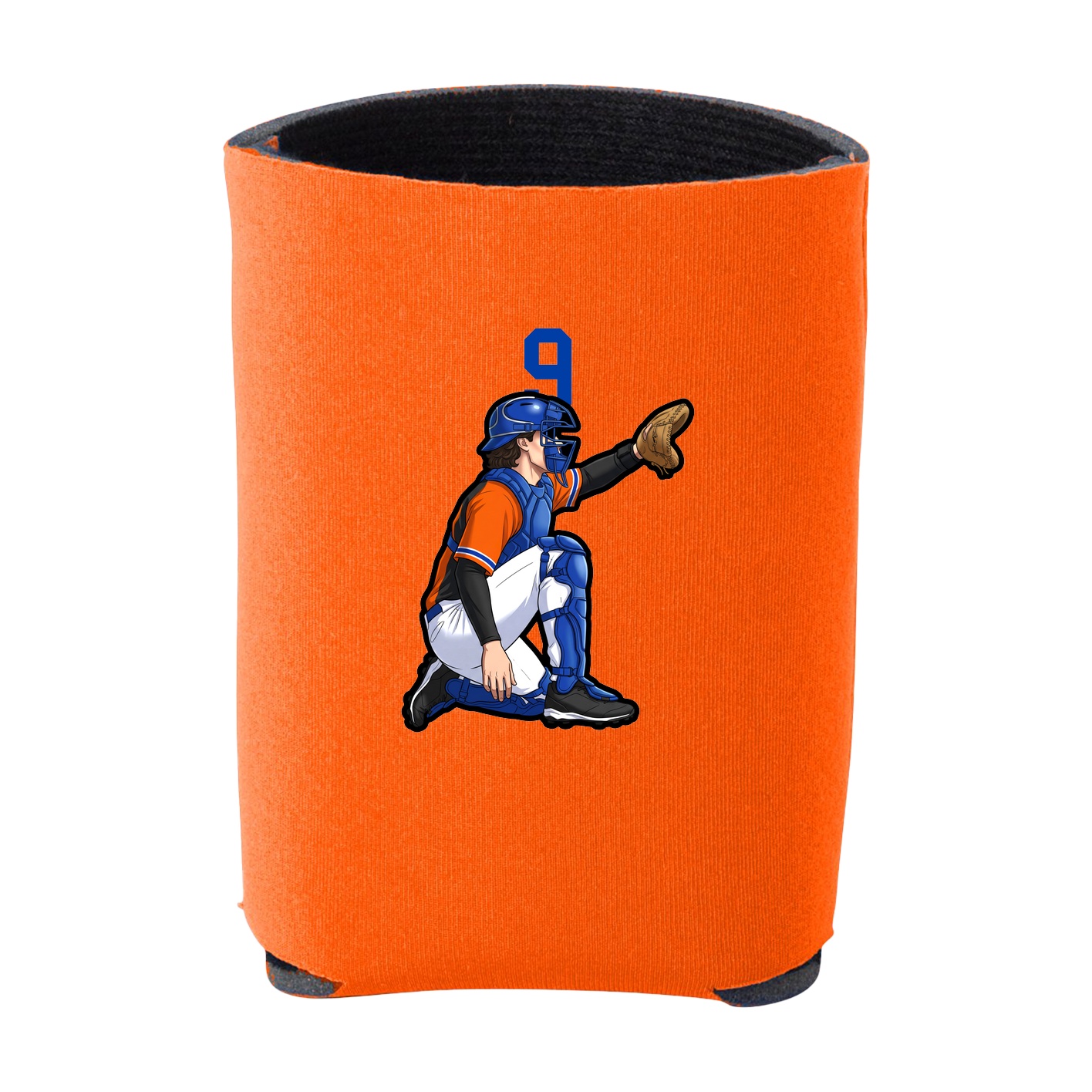 Can Holder — Number Top in Orange