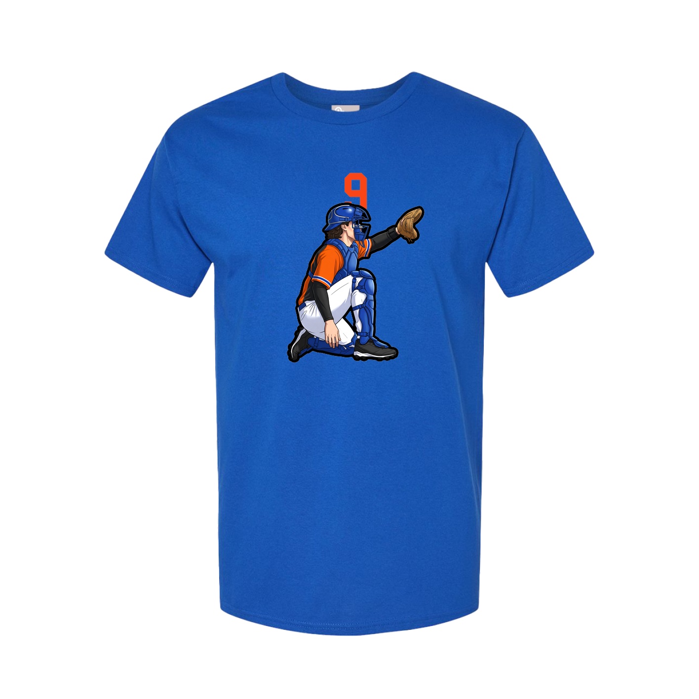 Tee — Number Top in Royal