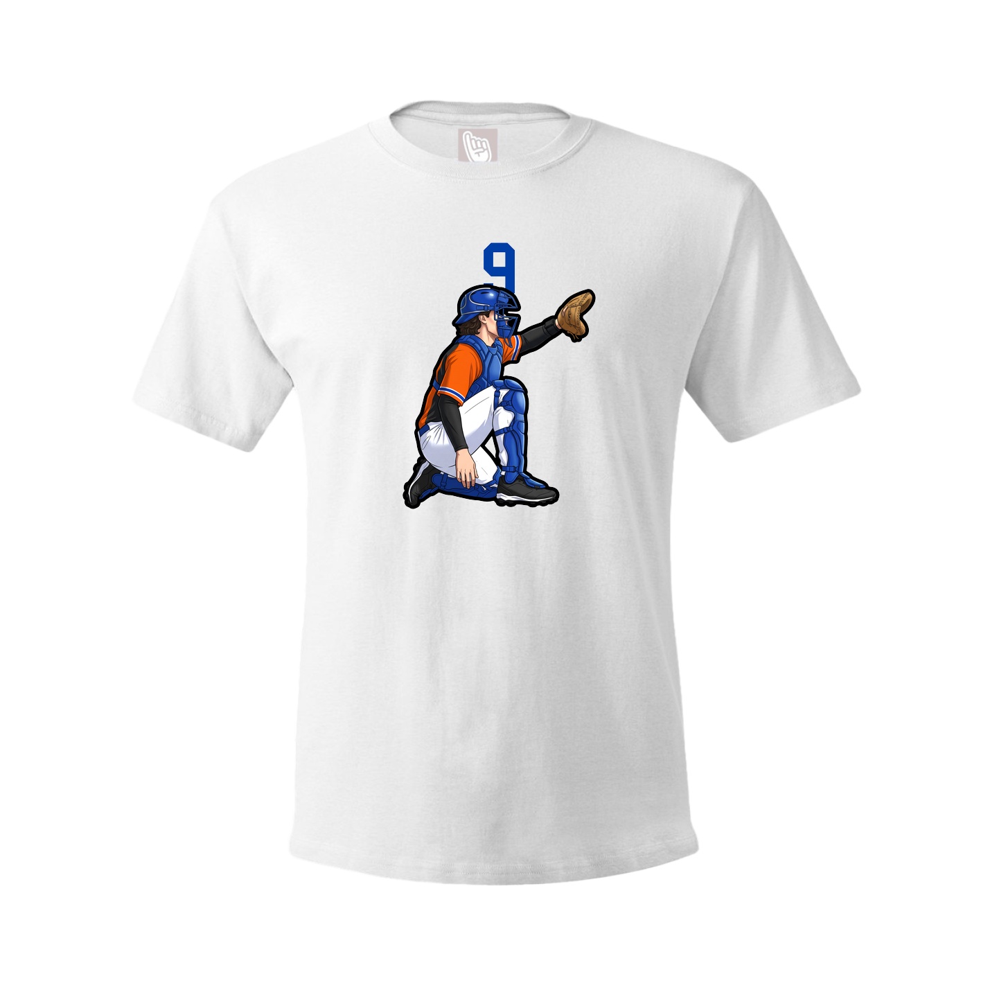 Tee — Number Top in White