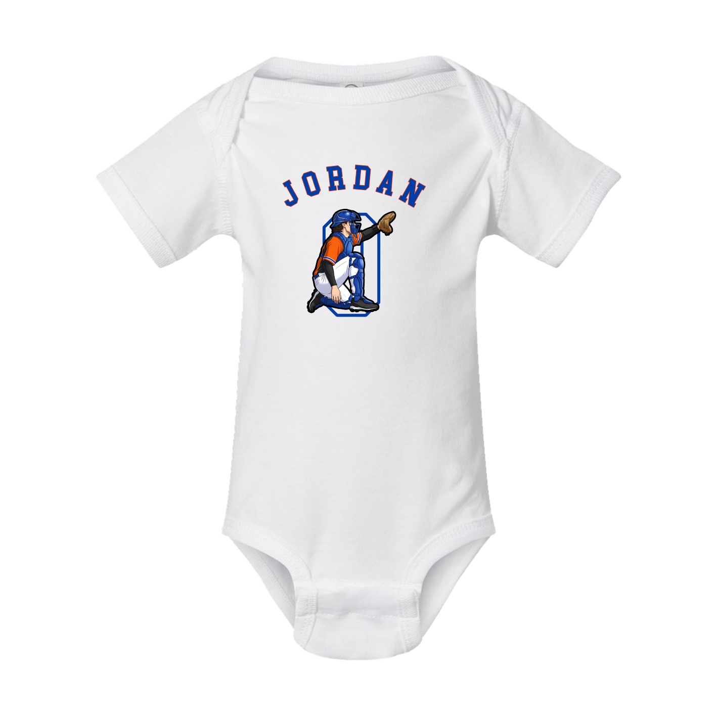 Baby Onesie — Shirsey Arch in White