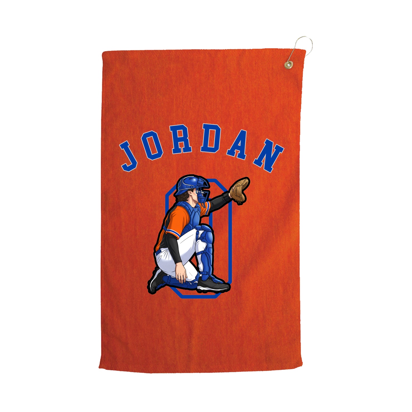 Golf Towel — Shirsey Arch in Orange