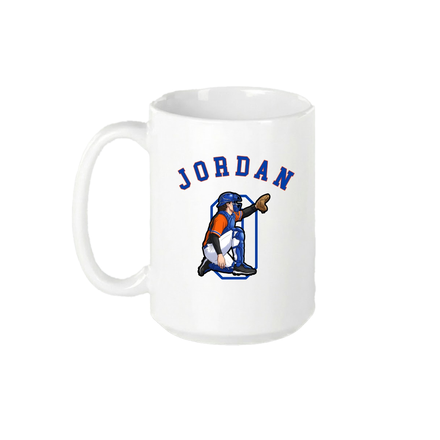 15oz Coffee Mug — Shirsey Arch in White