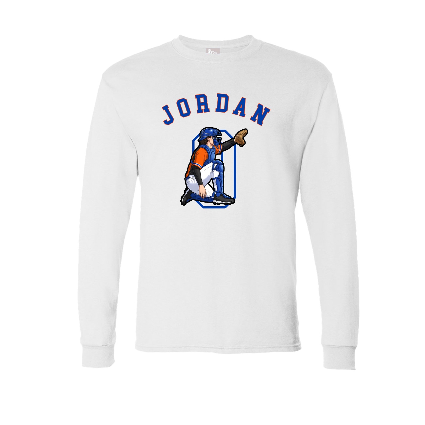 Long Sleeve Tee — Shirsey Arch in White