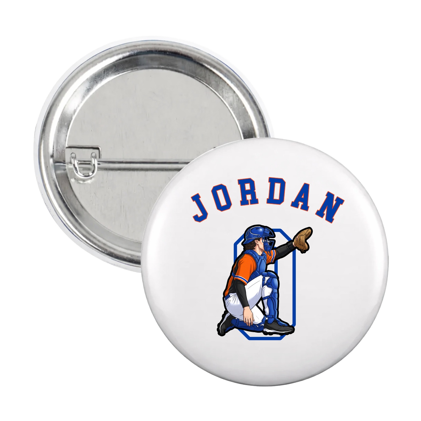 Game Day Button — Shirsey Arch in White