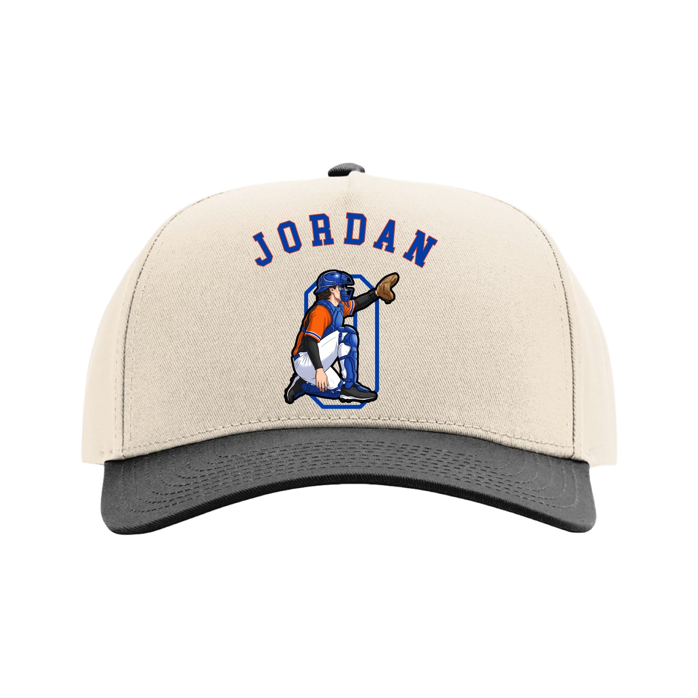 Full Fabric Five-Panel Champ Cap