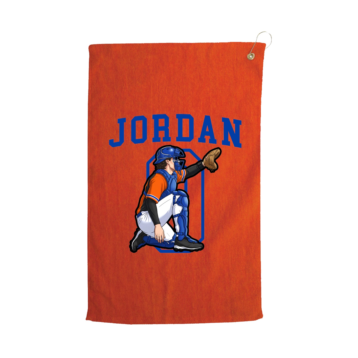 Golf Towel — Shirsey in Orange