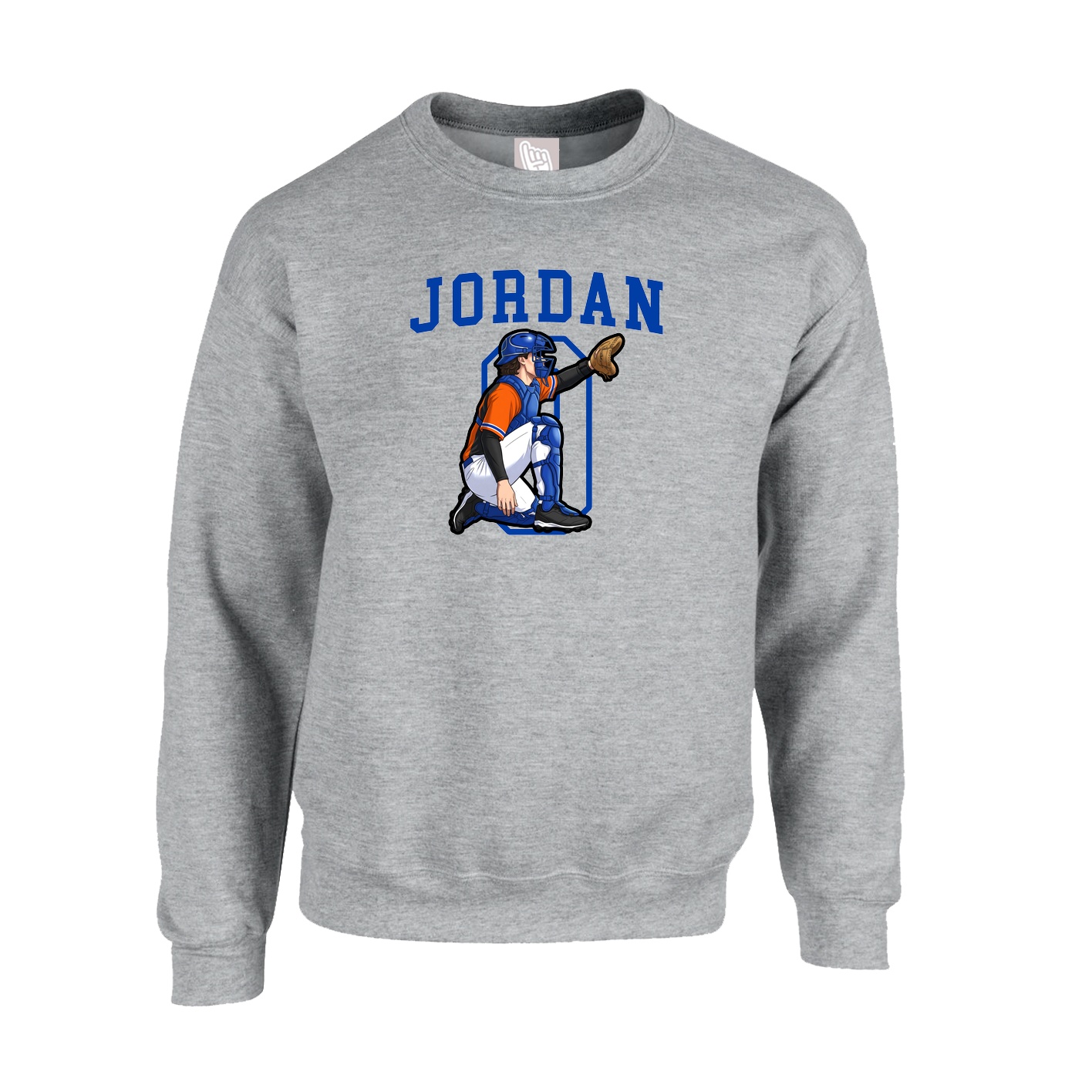 Fleece Crew — Shirsey in Grey
