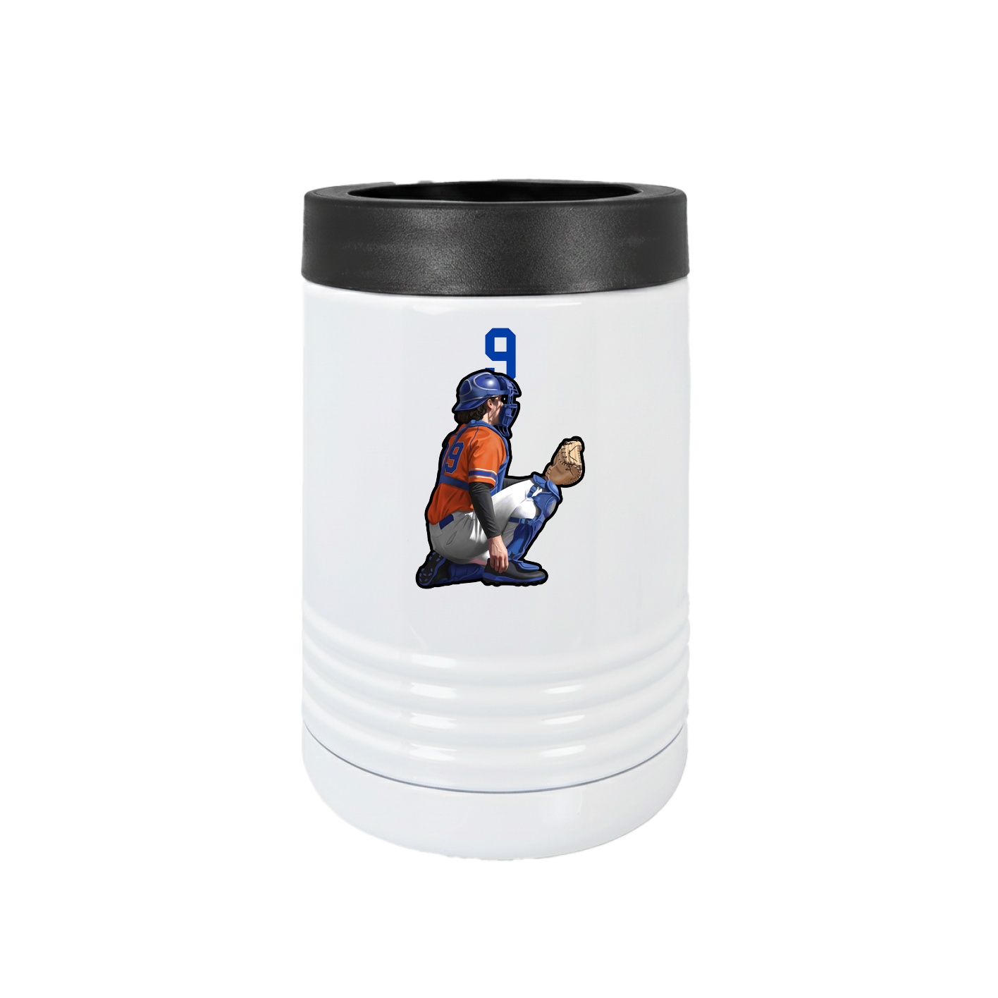 Beverage Holder — Number Top in White
