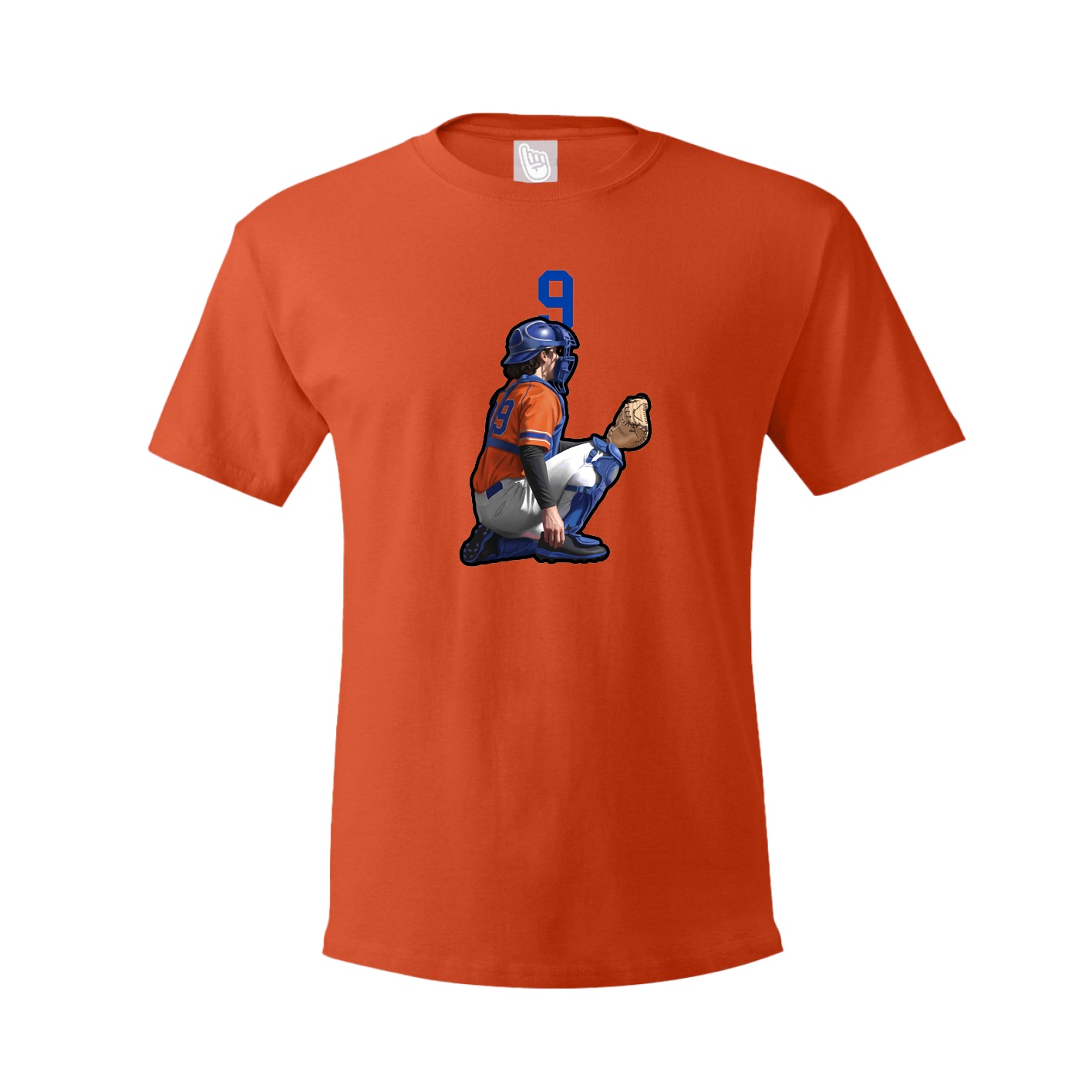 Tee — Number Top in Orange