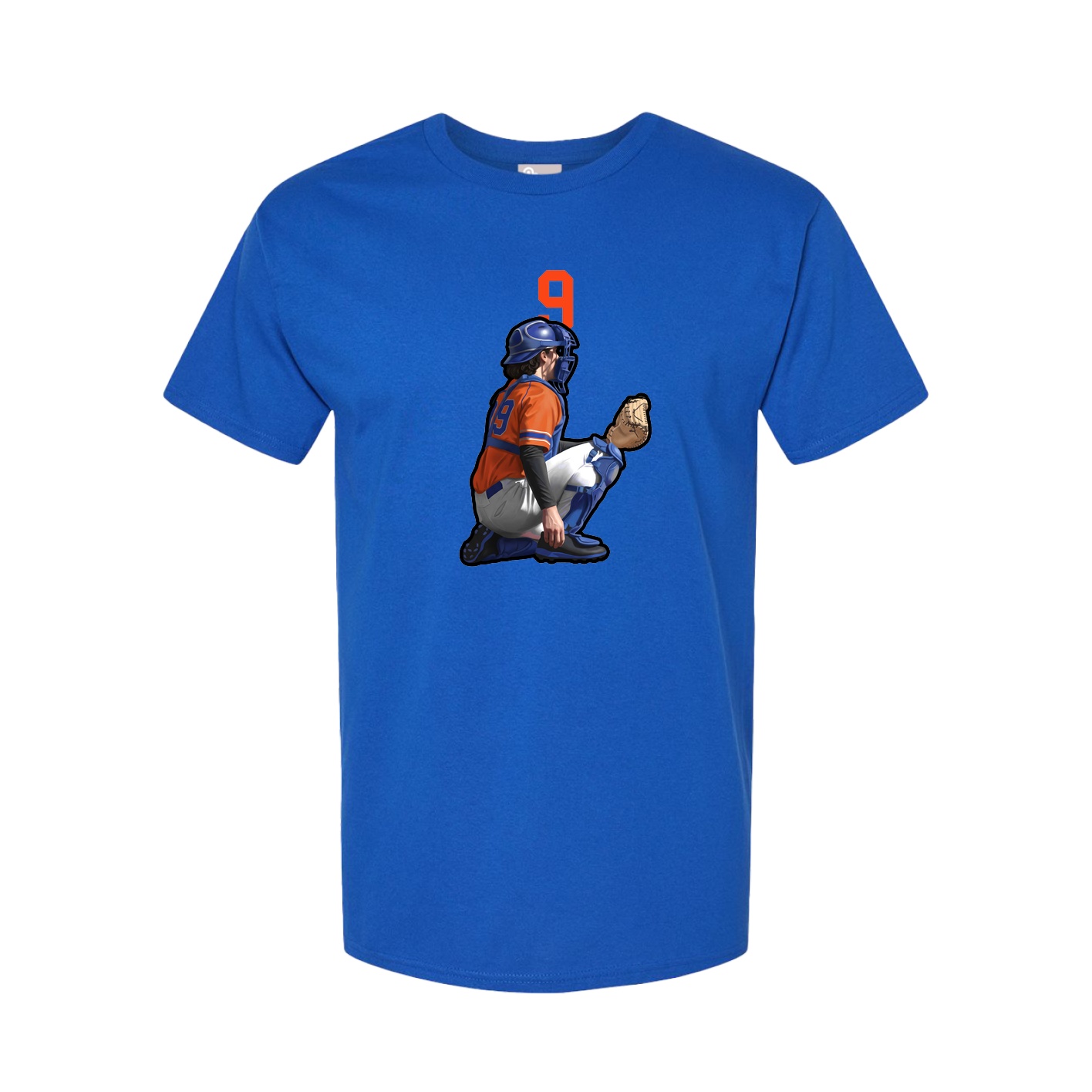 Youth Tee — Number Top in Royal