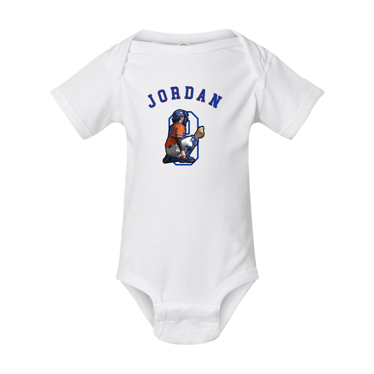 Baby Onesie — Shirsey Arch in White
