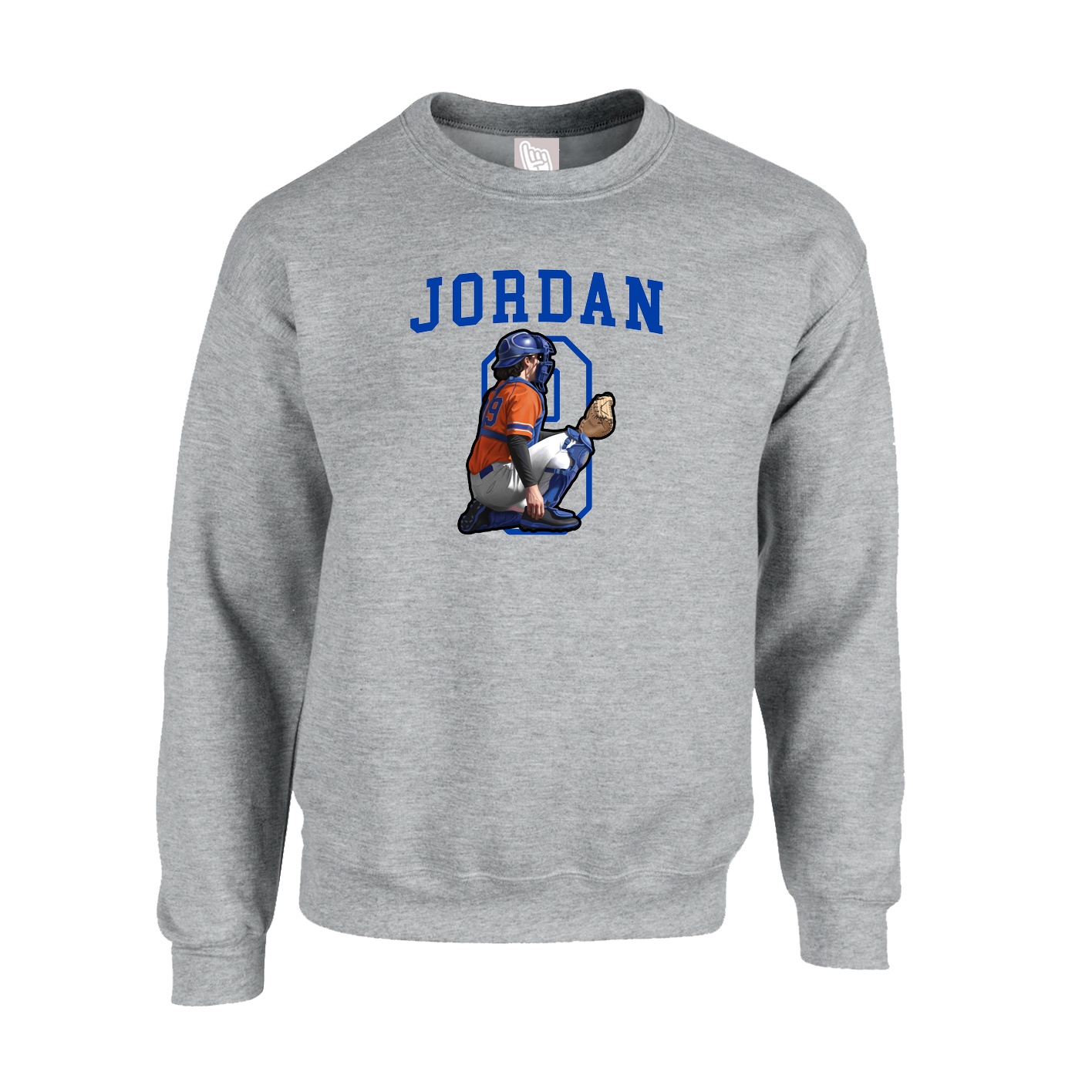 Fleece Crew — Shirsey in Grey