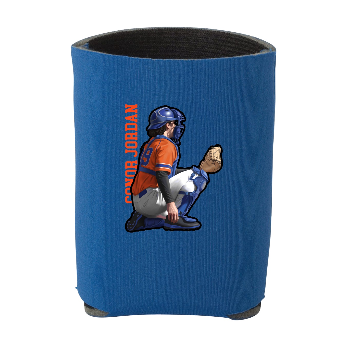 Can Holder — Name Vertical in Royal