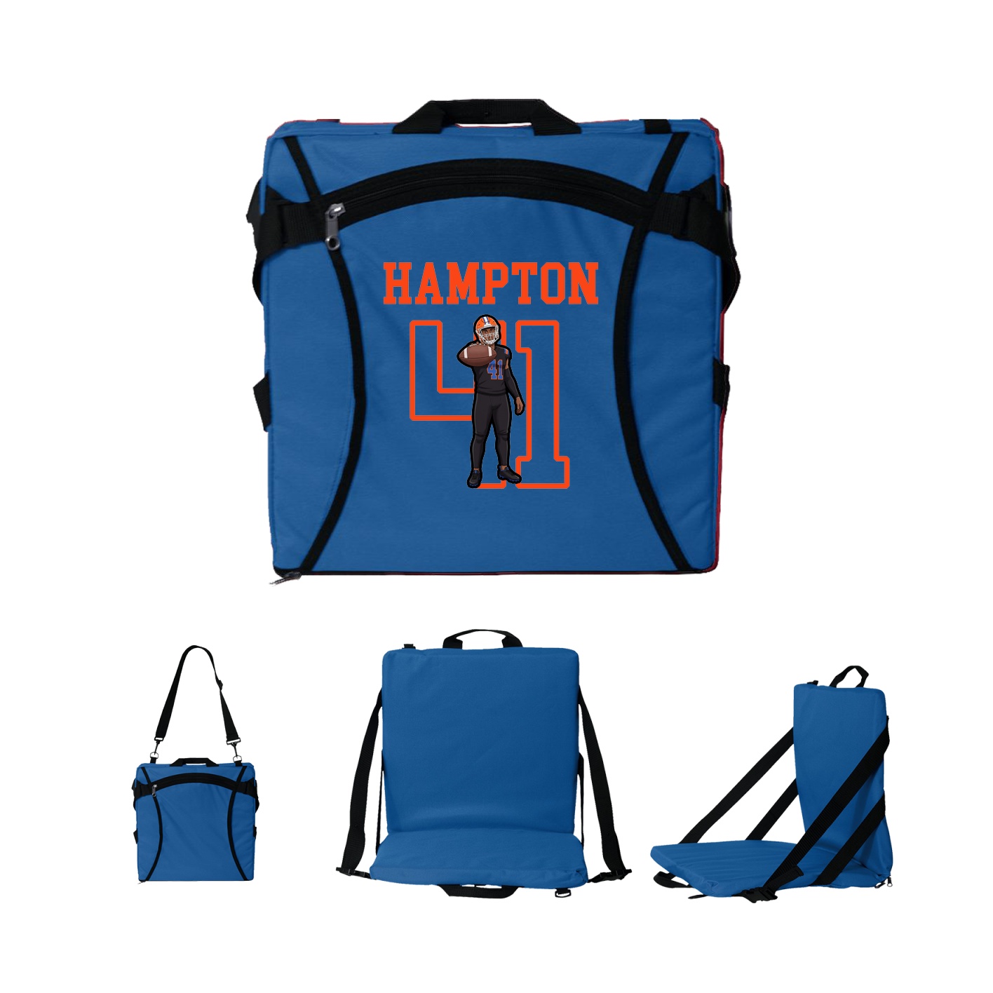Folding Stadium Seat — Shirsey in Royal