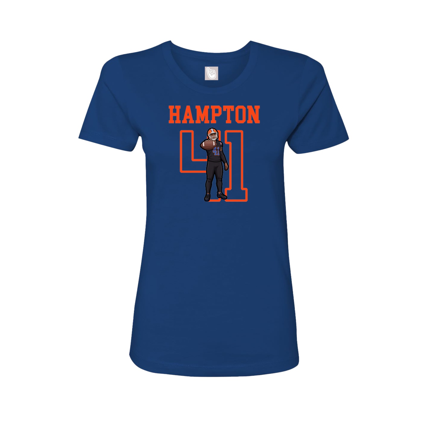 Fitted Women's Tee — Shirsey in Royal