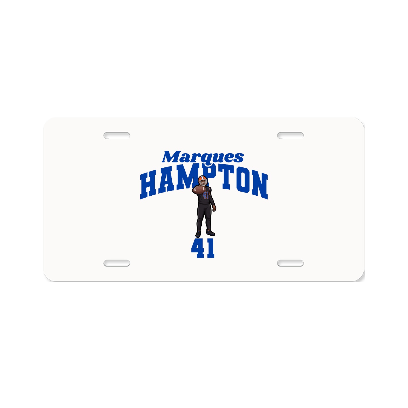 License Plate — Signature Arch in Classic