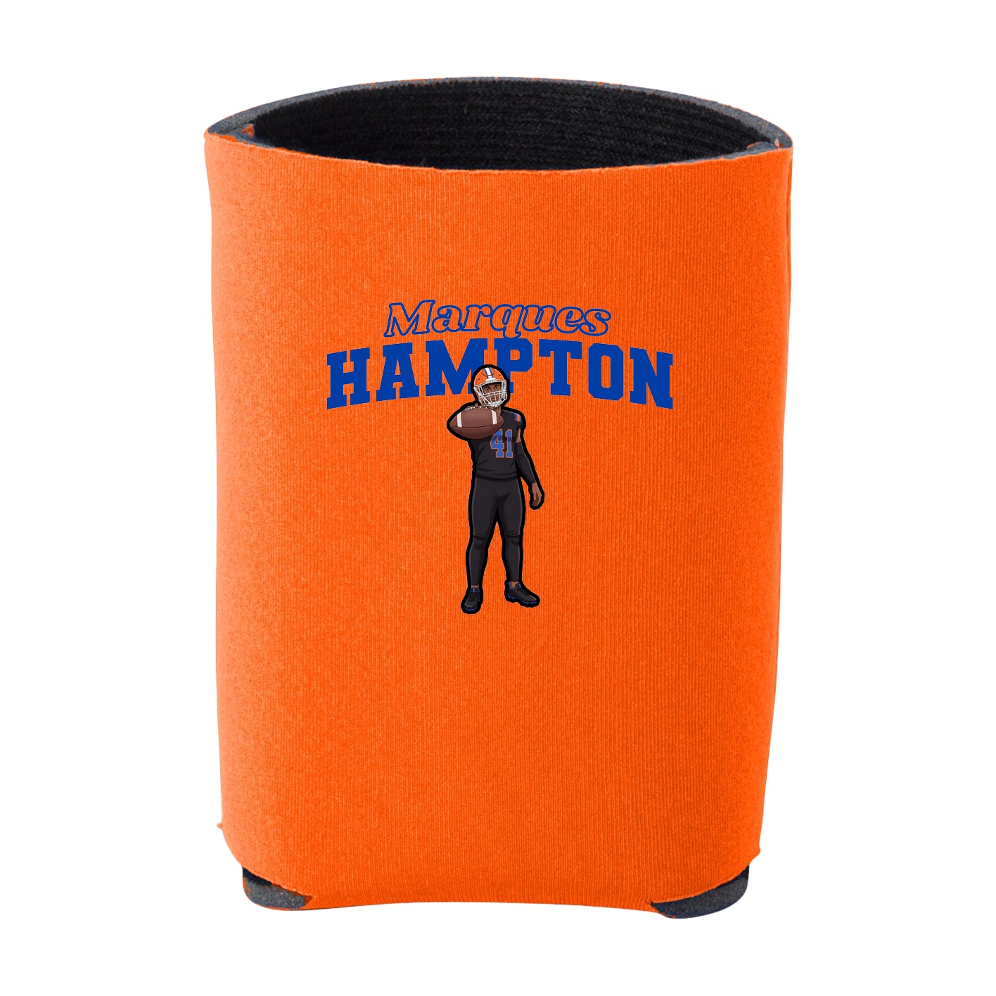 Can Holder — Name Arch in Orange